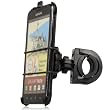 Wicked Chili SPEEDMount Bike, Motorrad- und Fahrrad Halterung mit Schnellspannmechanismus + Sicherungsgummi f�r Samsung Galaxy Note N7000 i9220 - Fahrradhalter (Hochformat und Querformat frei einstellbar)