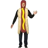 Adult Men's and Women's Hotdog Halloween Costume