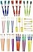 Sea View Treasures 45 Piece Bulk Paint Brush and Tools Mega Assortment