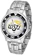 Wichita State Shockers Suntime Competitor Game Day Steel Band Watch - NCAA College Athletics