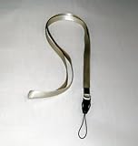 CTCStore Detachable Nectstrap/Lanyard for Cell Phone & MP3 (Sliver/Gray)