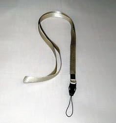 CTCStore Detachable Nectstrap/Lanyard for Cell Phone & MP3 (Sliver/Gray)