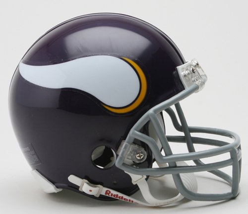 Riddell Minnesota Vikings Mini Replica Throwback Helmet