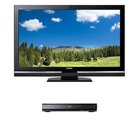 Sony Bravia V-Series KDL-46V5100 46-Inch 1080p LCD Flat Panel HDTV & Sony BDP-N460 Blu-ray Disc Player Bundle