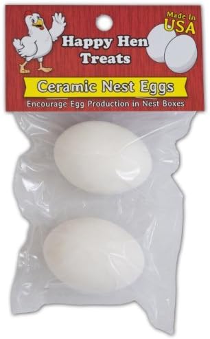Happy Hen Treats Ceramic Nest Eggs by Happy Hen Treats