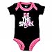 Nike Infant Girl's Be The Spark Black 3-Piece Set (Hat, OneZ & Booties) Sz: 0-6M