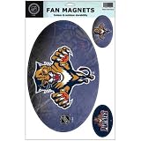 Florida Panthers Official Logo Car Magnet Set