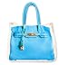 Banane Taipei Birkin Printed Bag - Tiffany Blue