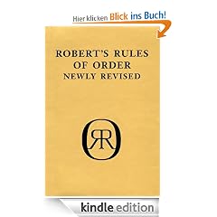 Robert's Rules of Order