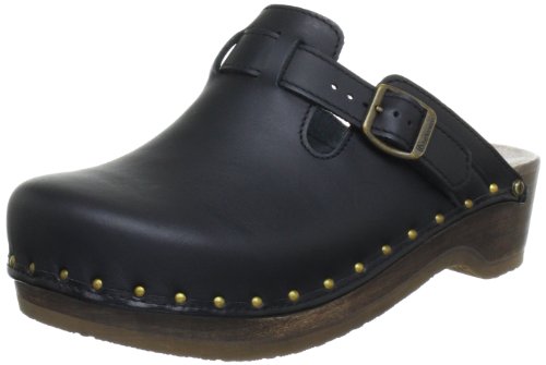 Berkemann Unisex - Adults Riemen Toeffler 402 Clogs & Mules Black EU 38