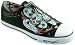 Ed Hardy Skull Patent Men's Black Patent Skull Sneakers