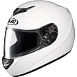 HJC Solid Men's CS-R2 On-Road Motorcycle Helmet - White / Large