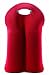 Built Neoprene 2-Bottle Wine Tote, Ski Patrol Red