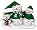 Michigan State Spartans Table Top Snow Family