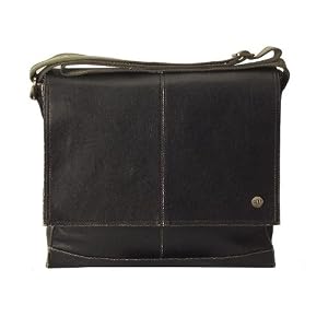 STORM Mens Shoulder Messenger Bag - Abbey BLACK