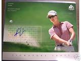 Karrie Webb (LPGA) certified autograph 2004 SP Signature 8x10 photo card