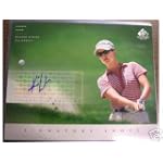 Karrie Webb LPGA certified autograph 2004 SP Signature 8x10 photo card $40.00