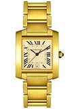 Men's Tank Francaise Solid 18K Gold