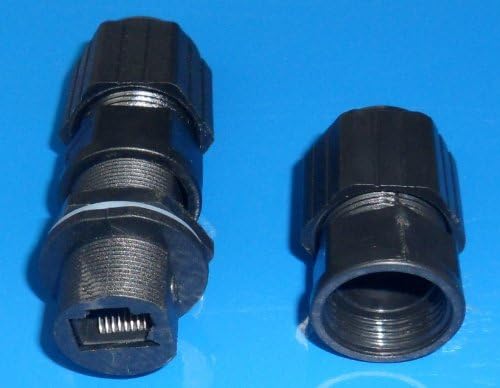 AEAC Waterproof RJ45 Coupler, Female to Female Interface diameter 20mm