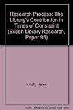 The research process : the library's contribution in times of constraint