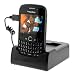 Sync Transfer and Charging USB Twin Cradle Desktop with extra Battery Charger Slot for RIM Blackberry Curve 8530 8520 Cell Phone