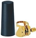 Vandoren Optimum Alto Sax Ligature & Plastic Cap LC07P