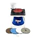 Dura-Bull 204123 ABS Plastic 8" Flat Lap System, 10" Width x 11-1/2" Height x 10" Depth, 115V