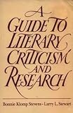 Guide to Literary Criticism & Research