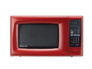 Red+microwave+stand