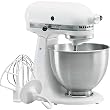 KitchenAid K45SS Classic 250-Watt 4-1/2-Quart Stand Mixer, White