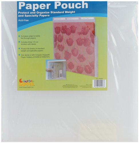 Cropper Hopper Paper Pouch W/3 Dividers