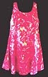 Plus Size Skirted Swimsuit Swimdress Pink Floral