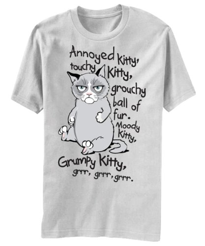 Grumpy Cat Grr Grr Grr Soft Kitty Mens T-shirt 2XL