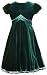 Rare Editions Girls 2-6x Beaded Satin Velvet Dress