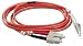 Cables To Go Fiber Optic Patch Cable - 2 x LC - 2 x SC - 6.56ft - Red Image