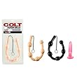 California Exotics / Swedish Erotica Colt Power Balls with Metal Chain Medium Ivory Adult Sex Toy Kit