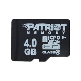 Patriot Signature 4 GB MicroSDHC Class 4 PSF4GMCSDHC4