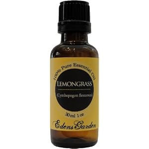 Lemongrass 100% Pure Essential Oil- 30 ml by Edens Garden