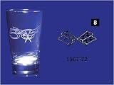 Corvette Engraved Glassware