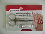 BIOSWISS NAIL CLIPPER & CUTICLE SCISSOR
