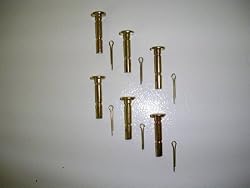 6 Pack, Shear & Cotter Pins for MTD 738-04124, 738-04124A