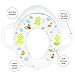 Potty Training Seat for Standard Size Toilet | Potty Seat for Toilet | Best Portable Potty Seat | Soft Toilet Ring | Ergonomic Handles | Cushion Potty Ring | Strong & Durable | For Girls and Boys | Toddler & Kid & Baby | Ideal For Travel |Free Ebook