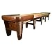 Venture 12 Foot Black River Chicago Shuffleboard Table