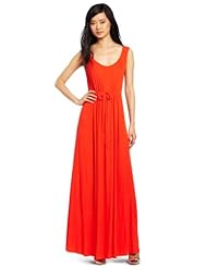 Cutout Spandex Scoop Neck Elasticized   Waistline  Dress