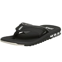 Sanuk Men's Overhead Sandal,Black,13 M