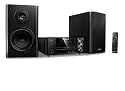 Philips MCD 712 Kompaktanlage (DVD-Player, UKW-Tuner, 100 Watt RMS, USB 2.0) schwarz