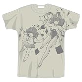 DAICON3&4 女の子 Tシャツ オーバープリント シルバーグレー サイズ:M