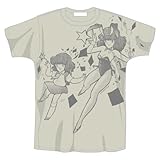 DAICON3&4 女の子 Tシャツ オーバープリント シルバーグレー サイズ:L
