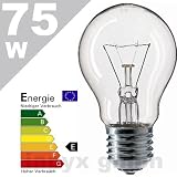 Produkt-Bild: 10 x Gl&uuml;hbirne Gl&uuml;hlampe E27 75W klar Gl&uuml;hbirnen Lampe Birne