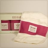 Simple by Bebe au Lait Raspberry Organic Burp Cloth 3 Pack